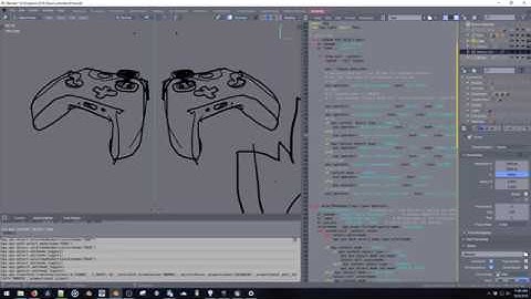 Blender 2.8 Grease Pencil Testing / Scripting