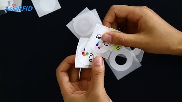 The rfid labels introduction and reading distance test