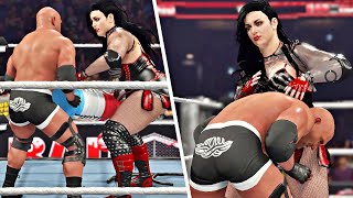 Full Match Goldberg vs Ivy Kitty Kristin WWE2K November 6 2025