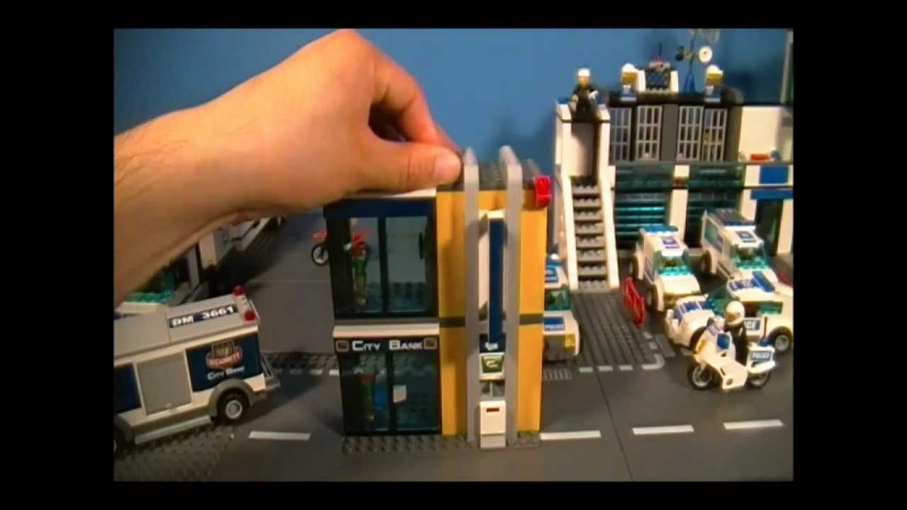 Indtil nu fremtid Materialisme Lego 3661 Review Bank & Money Transfer City - YouTube
