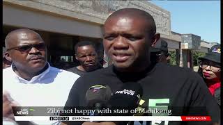 Elections 2024 | RISE Mzansi&#39;s Songezo Zibi not happy with state of Mahikeng in North West