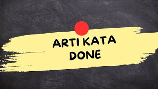 WHAT IS DONE (Meaning of Done)