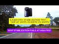 SJCAM C110+ stabilization test at  720p at 30fps vs 60fps VS 120fps