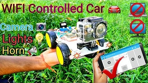 How to Make DIY Arduino Smartphone controlled WIFI Car Using Nodemcu Esp8266 || Nodemcu Esp8266 ||