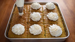 İftara Öyle Bir Tatlı Yaptım Ki Masaya Koyduğum Anda Saniyeler Içinde Bitti