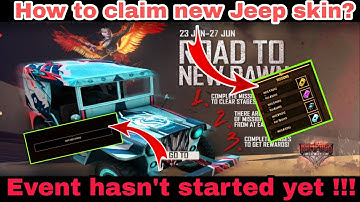 Road To New Dawn Event Problem | Event hasn