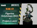 Peinture sur figurines [VLOG2] : figurine Octogônes 2023 finie et projets à venir