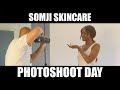 Dr Somji Skincare Photoshoot BTS Day 1