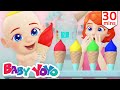 The Colors Song (Icecream) + more nursery rhymes & Kids songs - Baby yoyo