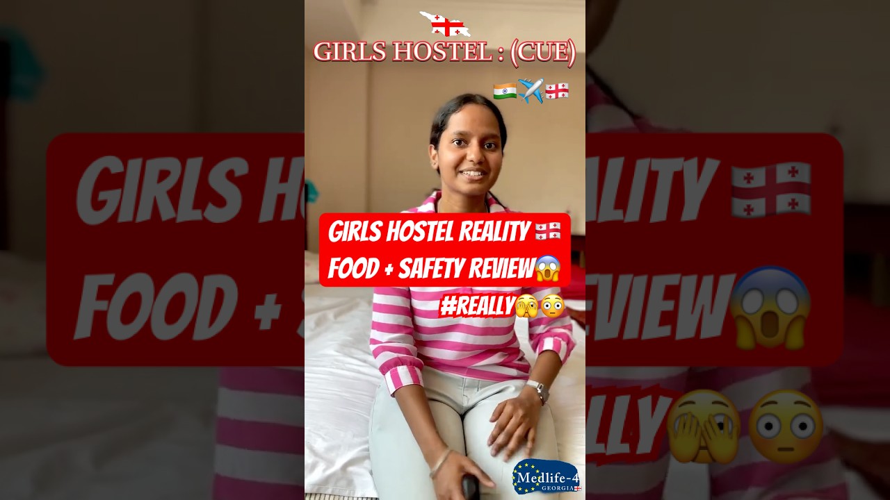 Girls Hostel REALITY 🇬🇪Food + Safety Review 