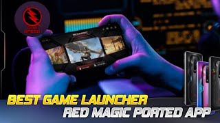 TOP BEST GAME LAUNCHER FOR ANDROID!! Red Magic Game Launcher Ported App By - GODSPEED screenshot 1