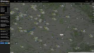 Live ATC and Flightradar24  (LHCC Budapest Control EAST &amp; West)