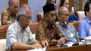 DPR RI - BALEG MINTA KALANGAN ARTIS DAN MUSISI BENTUK UU PERMUSIKAN
