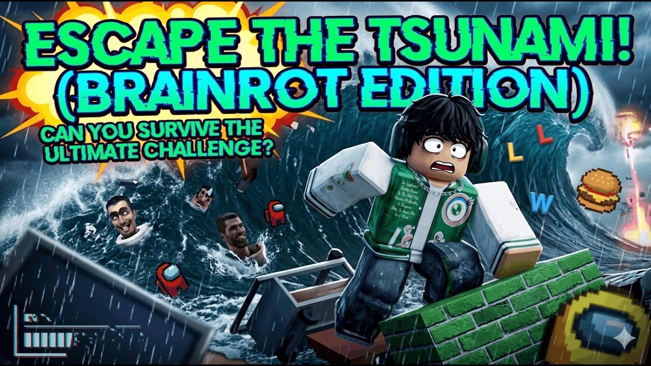 MAIN TSUNAMI BRAINROT ! #roblox #robloxgames #robloxshorts #shorts #shortvideo #adminabuse