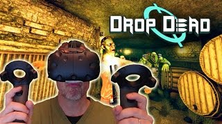 DROP DEAD - VR ZOMBIE SHOOTER! (HTC Vive VR Gameplay) screenshot 1