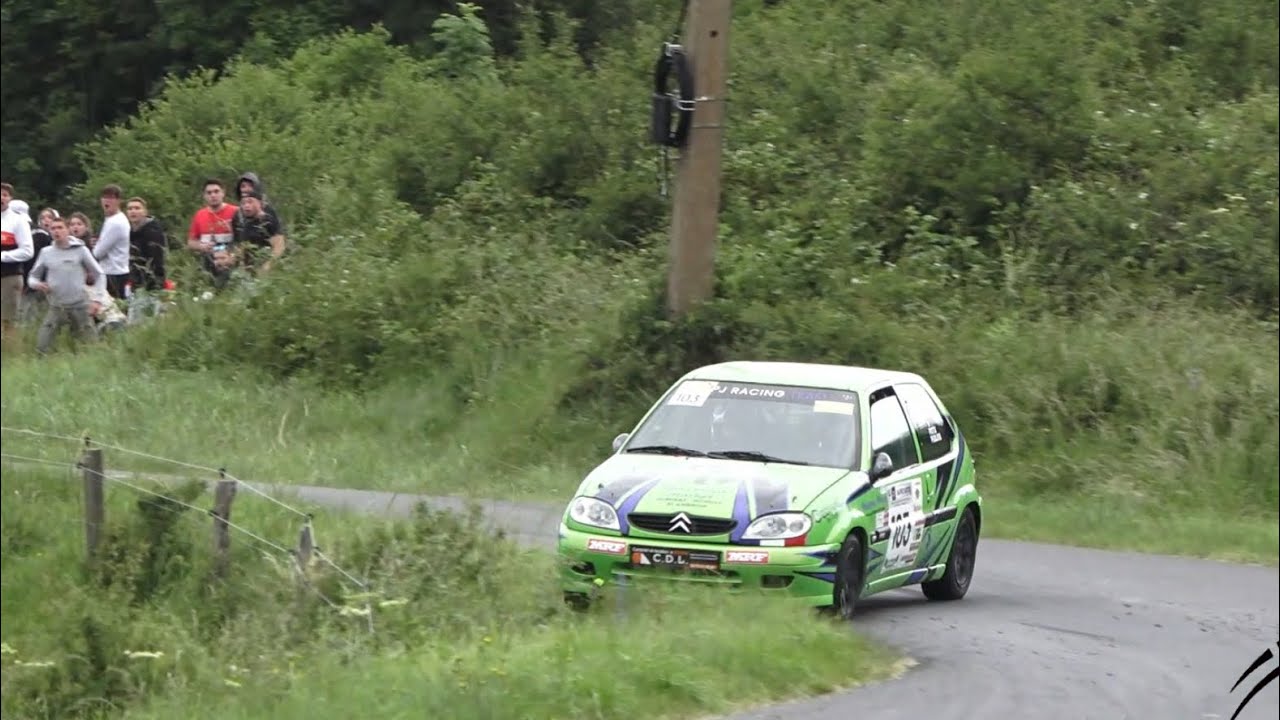 Rallye Haute Vallée de la Loire 2024 Es4 | PINTO.E/PINTO.P | Saxo N2S | Grosse frayeur