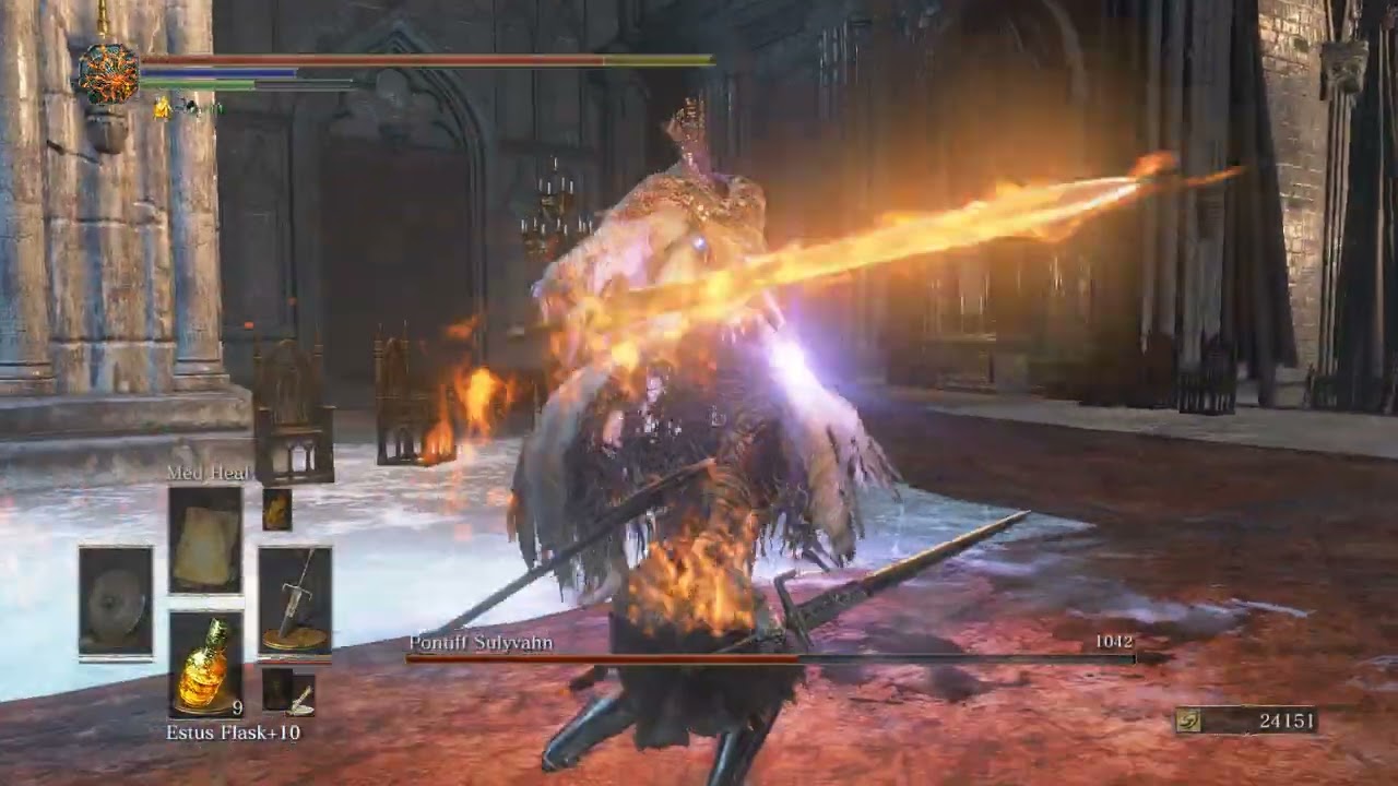 Dark Souls III PONTIF BOSS FIGHT