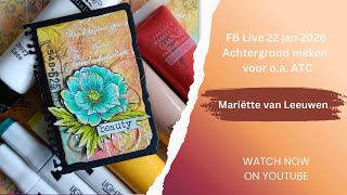 Download Lagu FB Live JMA achtergrond maken met de acrylic paints + ATC MP3