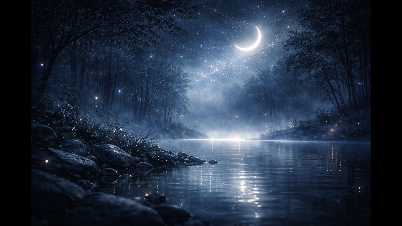 Deep Sleep Music 🌙 Fall Asleep Instantly | 8 Hours Night Soundscape for Insomnia & Anxiety Relief