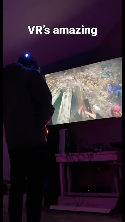 I’m wanking a flashlight😂 #vr #playstation #funny #shorts