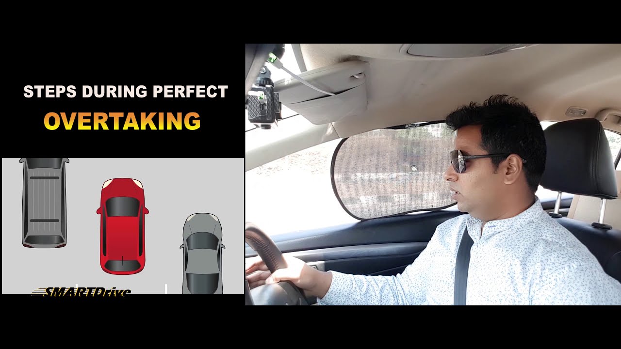 The Secret of Successful OVERTAKE ON HIGHWAYS Perfect overtaking lesson ...