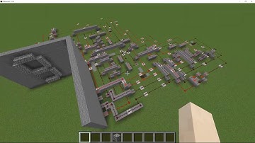 Minecraft 7 Segment display