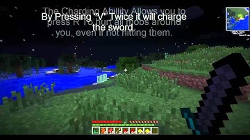 MINECRAFT| Equivalent Exchange - Dark Matter Sword Overview