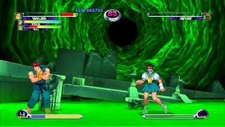 Marvel VS Capcom 2 - Sakura/Rogue/Ryu - Expert Difficulty Playthrough