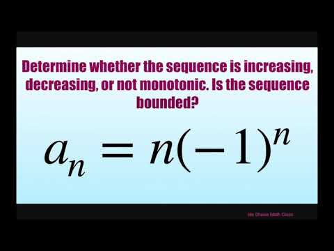 Determine if sequence