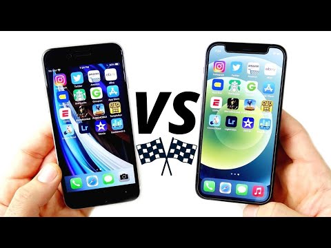 iPhone 12 Vs iPhone SE (2020)! (Comparison) (Review). 