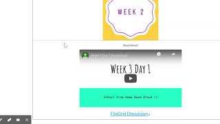 Directions Week 3 Day 1
