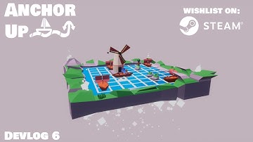 Anchor Up! DevLog6 - Steam and Patrolling Enemies -Indie Game-