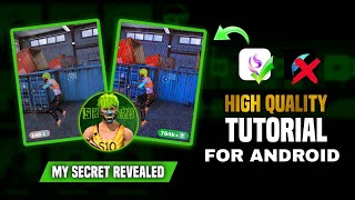 HIGH QUALITY TUTORIAL FOR ANDROID 🎯QUALITY LIKE A I PHONE📱(SR120 YT) ❤🗿 screenshot 5