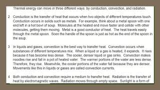 Thermal Transformations: Audio for STEMscopes Passage