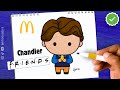 ¿Viste a CHANDLER en McDonald’s?🍟 | Dibújalo conmigo 😍