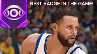 Video thumbnail of "HOF OPEN LOOKS IS THE BEST SHOOTING BADGE IN NBA 2K24! OPEN LOOKS BADGE EXPLAINED *OVERPOWERED*"