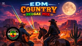 Cowboys in Neon Lights 🔥 | EDM Country Reggae Mix | Night Ride Vibes @JaygloReggae