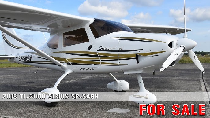 TL Ultralight TL-3000 Sirius Aircraft Desktop Wood Model Replica