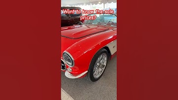 Barrett-Jackson with Prices! #barrettjackson #classiccars #americanmusclecar #viralreels