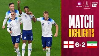 England vs Iran 6-2 FIFA World Cup 2022 - Group B - Match Highlights