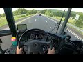 POV Bus Drive: Cruising the Hills of I-68 with two MCI J4500s