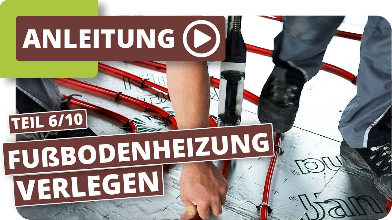 Fussbodenheizung Im Altbau Einbringen Altbausanieren Teil 6 10 Youtube