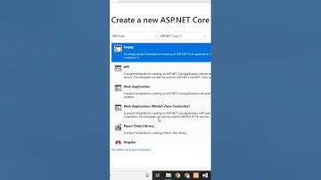 ✔️ WordPress To ASP .NET Core and Core Basics in Visual Studio 2019