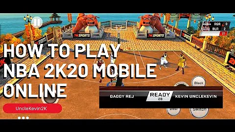 HOW TO PLAY NBA 2K20 MOBILE ONLINE WITHOUT GOOGLE PLAY