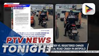 LTO issues show cause order vs. registered owner of vehicle involved in fatal road crash in Antipolo