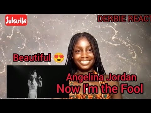 My Reaction to Angelina Jordan -Now I'm The Fool #angelinajordan#music #reactionvideo #derbiereacts 