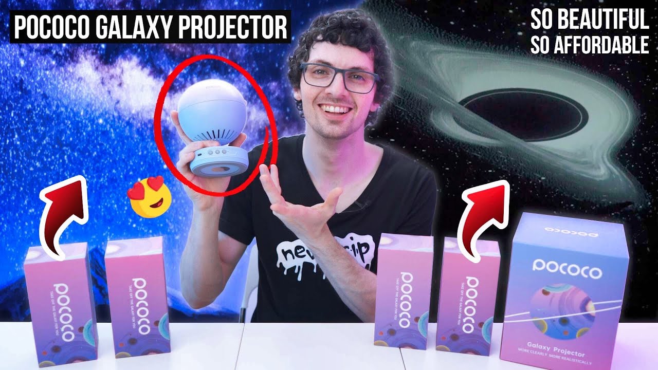 2023's Best Value Home Planetarium - POCOCO Galaxy Projector Review & Test  