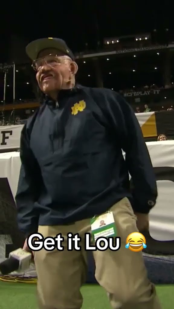 Disclaimer: This is not the real Lou Holtz ?
