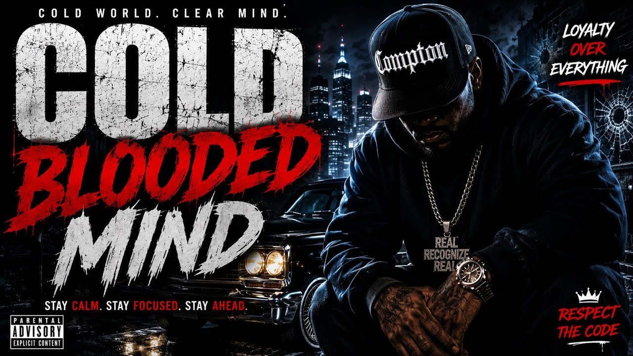 COLD BLOODED MIND 🥶🔥 | Dark Gangster Rap | 90s G-Funk Hip Hop