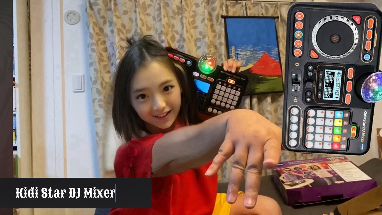 ブルートゥースの繋ぎ方匚【コストコの激アツおもちゃ】kidi star Dj mixerで遊んでみた　iPhoneでMixしてみた